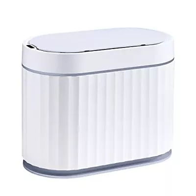 ELPHECO Mini Trash Can With Lid Small Desktop Trash Can With Lid Slim Automat... • $31.26