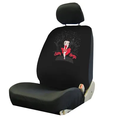 $32.30 • Buy New Betty Boop SkyLine Red Dress Car Truck Front Seat Cover & Headrest Cover