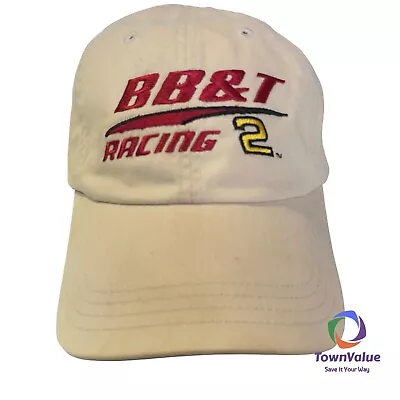 BB&T Racing 2 Baseball Hat Cap Tan Embroidered Maxwell3 100% Cotton Stiff Brim • $9.75