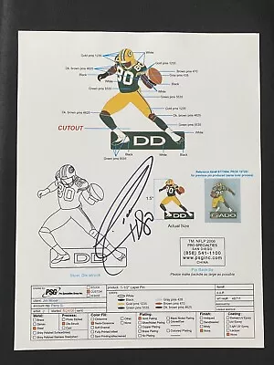 Donald Driver Green Bay Packers Signed Auto Autograph 8x10 Photo ~ COA • $4.95