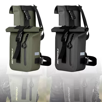 Military Tactical Drop Leg Bag Tool Thigh Pack Leg Rig Utility Pouch Outdoor • $25.31