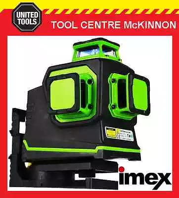 Imex Lx3dr 3-plane Lithium Powered Red Beam Laser Level – 2 Year Warranty • $550