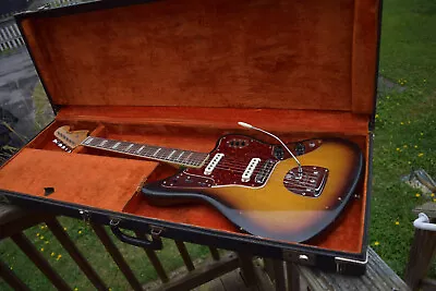 1967 Fender Jaguar - Sunburst - USA - OHSC • $6799