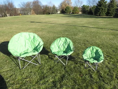 NEW Moon Camp Chair Outdoor Comfort Lightweight Durable W/Carry Bag Limited • $29.95