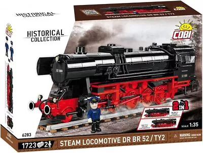 Cobi 6283 - Historical  Trains - Steam Locomotive Drb 52 1723 Pcs **BRAND NEW** • $183.80