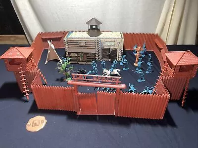 Vintage Marx Sears  Fort Apache Playset #3686 • $139.99