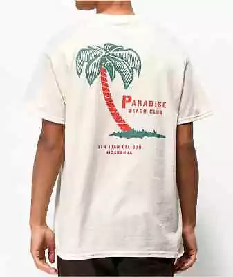Empyre Mens Paradise Beach Club Natural Tee Shirt New S M L XL • $9.99