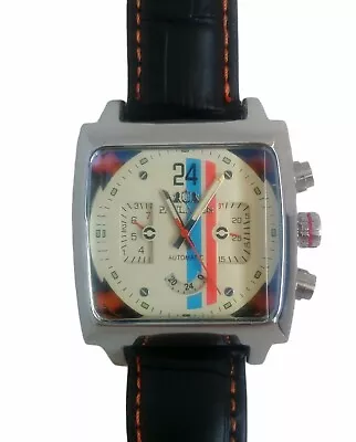 Motorsport Mens Watch New With Tag Le Mans Steve McQueen Style F1 Gift Present  • $77.09