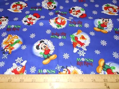 14   Disney Mickey Looks Like Snow Fabric • $3.19