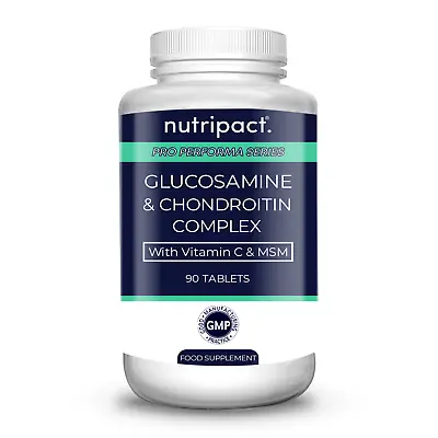 £12.99 • Buy Glucosamine And Chondroitin High Strength Added MSM & Vitamin C 90 Tablets