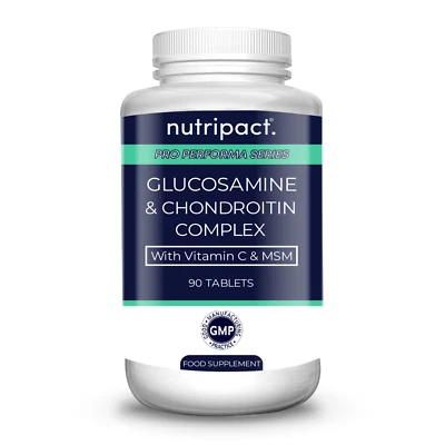 £12.99 • Buy Glucosamine And Chondroitin High Strength Added MSM & Vitamin C 90 Tablets