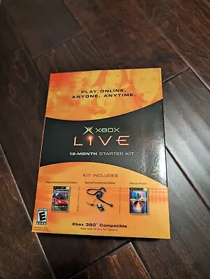 Xbox Live 12-Month Starter Kit-Box Only. Mid-2000's • $5.99