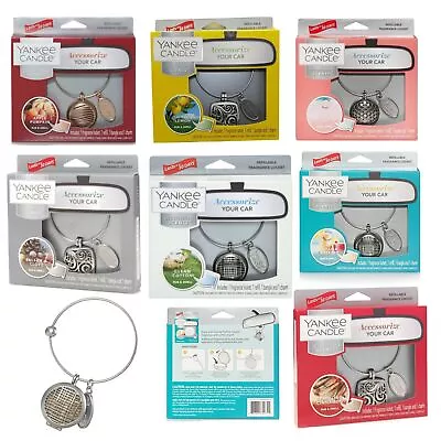 3 Pack Of Yankee Candle Charms Charming Scents Car Air Freshener • £19.99