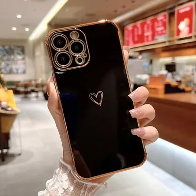 $9.49 • Buy Girly Heart Case For IPhone 14 13 12 11 Pro Max XR 8 7 Plus SE X XS MAX Mini