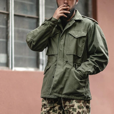 £138.99 • Buy Bronson Retro Men's US Army M-51 Field Jacket Military Uniform M-65 Jacket Parka