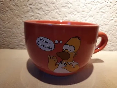 The Simpsons Collectables Large Mug Cup Homer Simpson Mmm Chocolate • £8.50