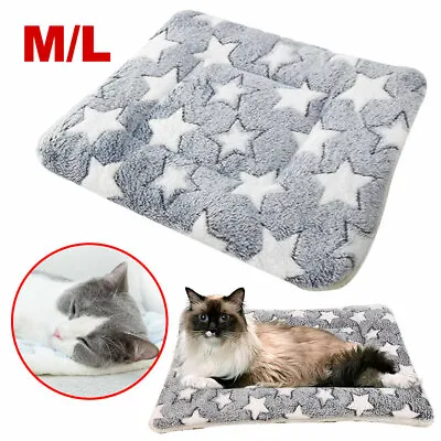 £7.66 • Buy Pet Soft Bed Cushion Mattress M L Mat Pillow Small Medium Large Cute Dog Cat