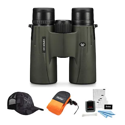 Vortex Optics Viper HD 10x42 Roof Prism Binocular  + Glasspak Harness Bundle • $499.99