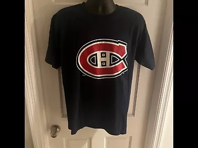 Montreal Canadians NHL T-shirt Cristobel Huet #39 Mens Large Old Time Hockey • $21.30