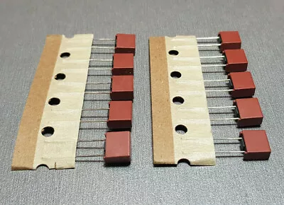 $6.55 • Buy 10PCS T2.5A Square Plastic Fuse 250V PCB Mount TE5 392