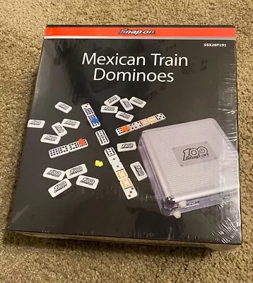 Snap On Tools 100th Year Anniversary Mexican Train Dominoes SSX20P191 ~ Sealed • $22