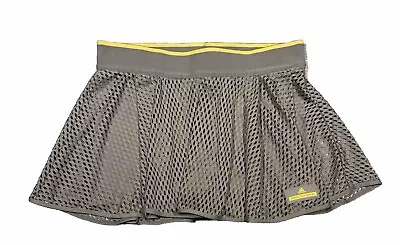 Stella McCartney Adidas Barricade Laser Cut Athletic Tennis Skirt Womens M  Gray • $24.95