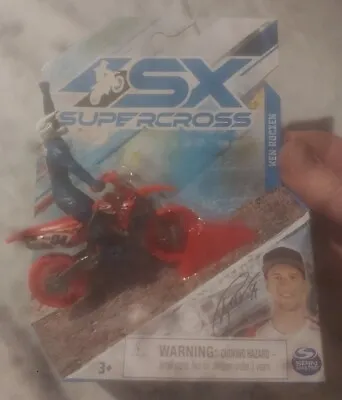 SX Supercross Ken Roczen 1:24 Scale Motorcycle #94  RED Tire CHASE🔥Bike • $9.49