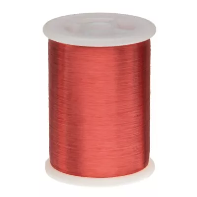 33 AWG Gauge Heavy Copper Magnet Wire 1.0 Lb 6161' Length 0.0084  155C Red • $32.52