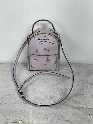 Kate Spade NY Cameron Floral Ditsy Mini Backpack Lavender Wildflwer 1 STRAP ONLY • $49.99