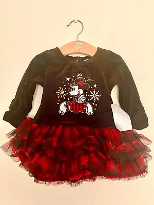 £25 • Buy Disney Store Minnie Mouse Baby Girl Birthday Party Fancy Dress Up Costume 0-3 M