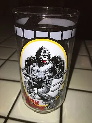 Vintage 1977 BURGER KING ~ KING KONG Coca Cola Drinking Glass • $9.95