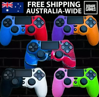 $10.99 • Buy Dohpe Pro PS4 Controller Cover/Skin 2-Tone Protective Rubber Grips PlayStation 4