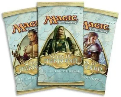  MTG Magic The Gathering Scars Of Mirrodin Boosters X 3! • $33.30
