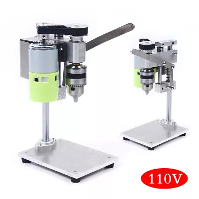 110-240V Mini Drill Press Bench Top 2 Speed Hobby Jewelers Wood Metal Work Craft • $51.30