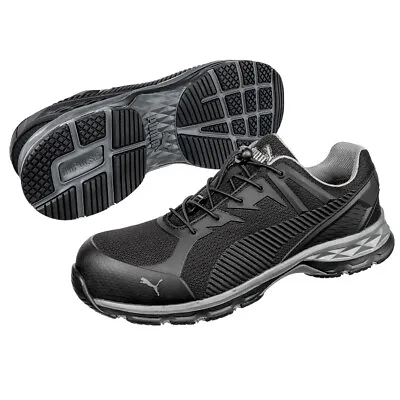$144.77 • Buy Puma Running Safety Range Relay - Black Safety Work Shoe (643837)