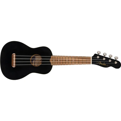 $89.99 • Buy Fender Venice Soprano Uke Ukulele, Walnut Fretboard, Black