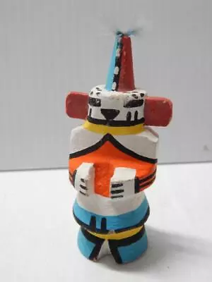 Vintage Hopi Pueblo Indian Highway Rte 66 Thunder Kachina  - Xlnt +  Rare One • $16.65