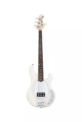 Sterling By Music Man StingRay Ray4 Bass Guitar In Vintage Cream 4-String • $443.46