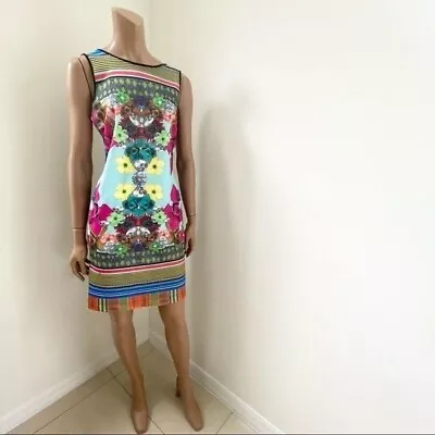 NEW Clover Canyon Kaleidoscope Print Mini Dress S • $99.75