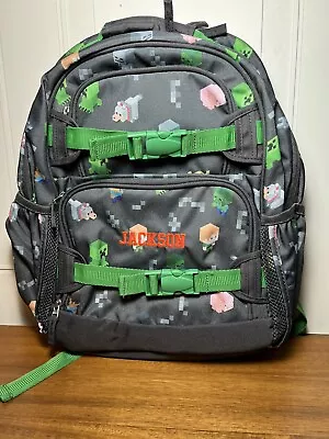Pottery Barn Kids Mackenzie Minecraft™ Backpack Large Mono Jackson • $29