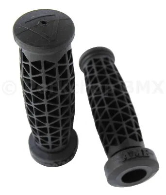 AME Super Soft Supersoft BMX Or MTB Low Flange Bicycle Grips - BLACK • $19.99