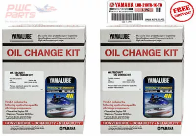 YAMAHA SX230 AR230 SR230 230 AR Boat Twin Engine Oil Change Kit LUB-00BOA-TK-IT • $87.95