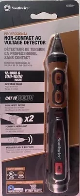 Southwire 40150N Advanced AC Non Contact Voltage Tester Pen CAT IV • $14