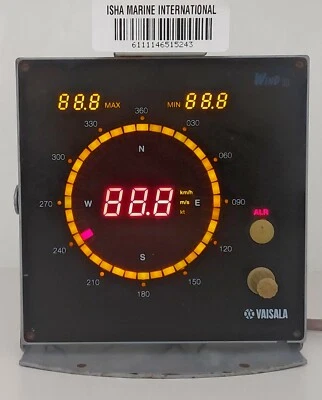 $799 • Buy Vaisala WD30 WInd Digital Meter For Ultrasonic Wind Sensor