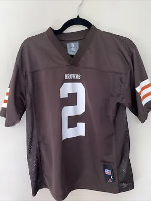 Nike NFL Cleveland Browns Johnny Manziel #2 Jersey Youth Kids Large • $16.99