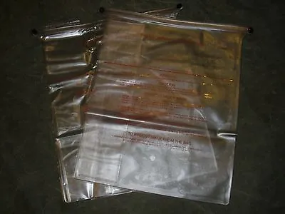 Lot Of Two (2) US Military Waterproof Gas Mask Dry Bags - New • $8.95