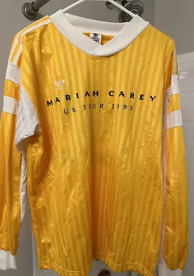 Vintage 1993 Ultra Rare Mariah Carey Adidas Music Box U.S. Tour Team Jersey • $249.99