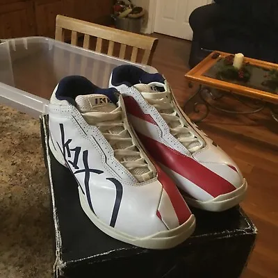 K1X Strictly Business Athletic Shoes NIB Red White & Blue Mens Size 8 KX9010A • $39.99