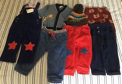 12-18 Months Boys Clothes Bundle Boden Next Tu Monsoon Frugi Mamas & Papas • £11