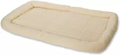 Little Giant Pet Lodge Fleece Bed 41 Inch Extra-Large Size Cream  • $60.62